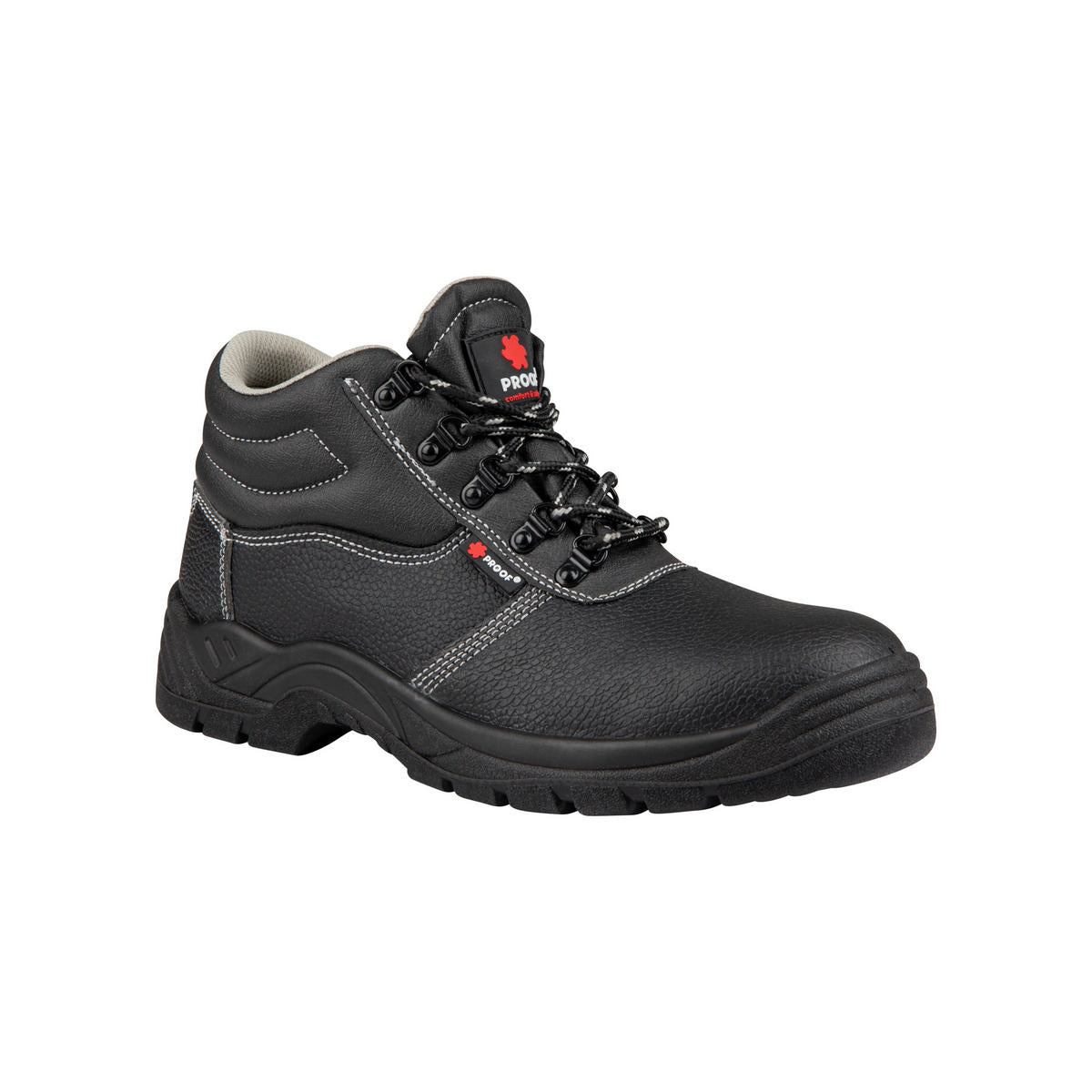 PROOF Stark Full-Grain Leather S1P Safety Work Boots